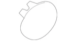 Genuine Mazda Tow Bracket Cover BFYB-50-EL1. Fixed Price $32.92.