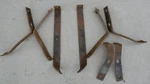 Mercury Monterey Montclair Front Bumper Support Mounting Brackets 1959 Oem. Fixed Price $250.00.