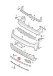 New Oem 2018-20 Volkswagen Atlas Spoiler 3CN-807-110-9B9. Fixed Price $129.95.