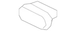 Genuine Honda License Bracket Cap 90672-S2A-A00ZB. Fixed Price $22.06.