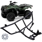 Front Brush Guard Bumper Set For Honda Recon TRX250TE Tm 2005-2024 Black Atv. Fixed Price $145.95.