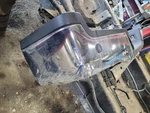 (local Pickup Only) Rear Bumper Chrome With Park Assist Fits 17-22 Ford F250SD. Fixed Price $449.90.