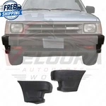 New Front Bumper End Caps 2PC For 1986-1987 Mazda B2000 1987-89 B2600 B2200 Rwd. Fixed Price $85.02.