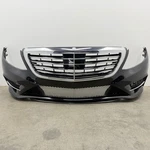 14-17 Mercedes W222 S550 Amg Sport Front Bumper Cover Complete With Sensors Oem. Fixed Price $2089.99.
