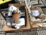 Nos 83 89 Cadillac Deville Fleetwood Brougham Bumper Guards Complete. Fixed Price $225.00.