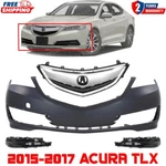 Front Bumper Cover Primed & Grille Assembly Kit For 2015-2017 Acura Tlx. Fixed Price $632.10.