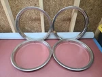 Vintage Set Of Four Gm Ford Dodge Ram 16" Truck Trim 4 Rings Classic. Fixed Price $119.99.