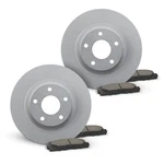 Front Geomet Brake Rotors + Pads For 2005-2018 Vw Jetta Beetle Golf Audi A3. Fixed Price $125.27.