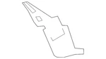 Genuine Nissan Bumper Cover Spacer Panel 78819-3WC0A. Fixed Price $37.39.