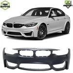 Front Bumper Cover Primed Plastic For 2015-2018 Bmw M3 2015-2020 M4. Fixed Price $1050.00.
