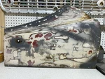Triumph TR3A Door Right Side From Dry State With Hinges And Working Latch. Fixed Price $294.95.