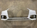 2017-2019 B9 Audi A4 S-line / S4 Oem Front Bumper Assembly Ibis White LY9C (tl). Fixed Price $1400.00.