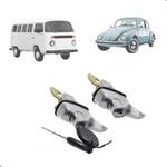 Decklid Lock Rear Engine Hood Latch Handle Chrome Keys Vw T1 Bug Beetle T2 Bus. Fixed Price $60.00.