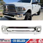 For 2010-2018 Ram 2500 3500 Chrome Front Bumper Face Bar With Fog Light Holes Us. Fixed Price $324.98.