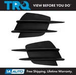 Trq Fog Light Hole Cover Set Black Fits 2019-2023 Mercedes-benz C300. Fixed Price $88.95.