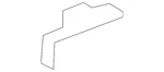 Genuine Nissan Bumper Cover Retainer Bracket 85040-6AV0A. Fixed Price $37.20.