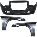 Bumper Cover Kit Chrysler 300 Front With Fender 2005-2010. Fixed Price $1467.22.