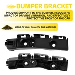 For 2011-2013 Dodge Durango Front Driver Passenger Side Bumper Retainer Bracket. Fixed Price $24.69.