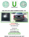 Fits/for Cadillac Sts 05/09 Rear Bumpoer Blank Part# 25794553. Fixed Price $15.00.