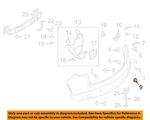 Mazda Oem 13-16 CX-5 Bumper Components-tow Eye Cap Right KD5350EK1A9U. Fixed Price $5.16.