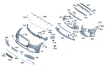 Genuine Mercedes-benz Basic Carrier Bumper 223-885-42-01. Fixed Price $109.20.