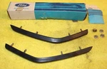 71-72 Monterey Marquis Continental 1972 Ltd Galaxie Nos Front Bumper Guard Pads. Fixed Price $99.00.