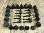 30 Pcs Glove Box License Plate Door Gas Lid Rubber Bumpers Fits Gm Chevy 1051NB. Fixed Price $18.25.