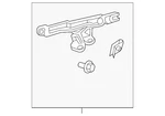 Genuine Kia Side Bracket 86613-H9200. Fixed Price $22.37.