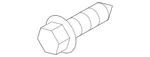 Genuine Volvo Lock Screw 30624362. Fixed Price $10.61.