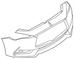 Nissan Infiniti Fascia/front Bumper Cover 62022-5CH0H (620225CH0H) Nos Freight. Fixed Price $649.95.