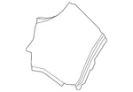 Genuine Honda Corner Cover 04718-T7W-A90ZZ. Fixed Price $227.83.