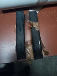 Nos 1973 Buick Apollo/skylark Pair Rear Bumper Guard CUSHIONS1243350. Fixed Price $40.00.