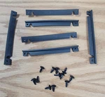 1955 56 1957 Chevy Lower Door Bottom Rubber Drain Seals & Fasteners * Usa Made. Fixed Price $18.90.