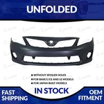 New Primd 2011-13 Toyota Corolla Base/l/ce/le Sedan Front Bumper For Japan Model. Fixed Price $190.99.