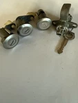Early Ford Two Door Locks/glove Box Lock/trunk Lock. Keyed Alike Nos. Fixed Price $40.00.