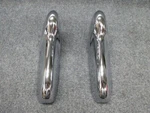 Pair Of 1955 1956 Ford Bumper Guards (fresh Chrome). Fixed Price $450.00.