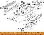 Ford Oem 13-14 Mustang Rear Bumper Components-support DR3Z17C947B. Fixed Price $141.70.
