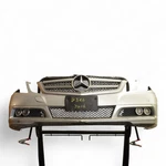 10-13 Mercedes E350 C207 Bumper Panel Cover W Grille Fog Lamp Front Silver 775U. Fixed Price $1286.59.
