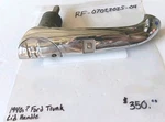 Vintage/original Late 1940S(?)1948(?)FORD- Mercury(?) Trunk Lid Handle. Fixed Price $180.00.