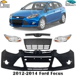 Front Bumper Cover Fascia & Grille Assembly Kit 2012-2014 Ford Focus. Fixed Price $368.84.
