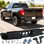Rear Steel Step Bumper Assembly For 2014-2018 Chevy Silverado 1500 & Gmc Sierra. Fixed Price $321.99.