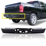 Rear Step Bumper Face Bar Black Steel For 02-08 Ram 1500 04-09 2500 3500. Fixed Price $157.36.