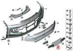 Bmw I8 I12 I15 Coupe Roadster Licence Plate Holder Primed 51127371965 14-19. Fixed Price $76.36.