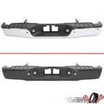 Chrome/ Black Rear Step Bumper Assembly For Toyota Tundra 2007-2021 2014. Fixed Price $287.20.