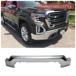 New Front Bumper Face Bar Chrome Without Sensors For Gmc Sierra 1500 2019-2021. Fixed Price $236.79.