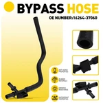 For 10-11 Prius 1.8L Radiator Bypass Hose Toyota Black 16264-37060. Fixed Price $16.14.