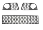 Bmw 5 (F10 / F11) 2010 - 2017 Package Front Bumper Grill Set Center Left Right. Fixed Price $58.99.