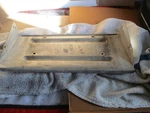 1961 Chevrolet Impala Front License Plate Bracket. Fixed Price $34.00.