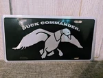 Duck Commander License Plate Metal. Fixed Price $10.00.