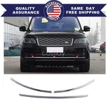 Front Bumper Protector Strip Trim Molding For Range Rover L405 2018-2022 Silver. Fixed Price $91.09.